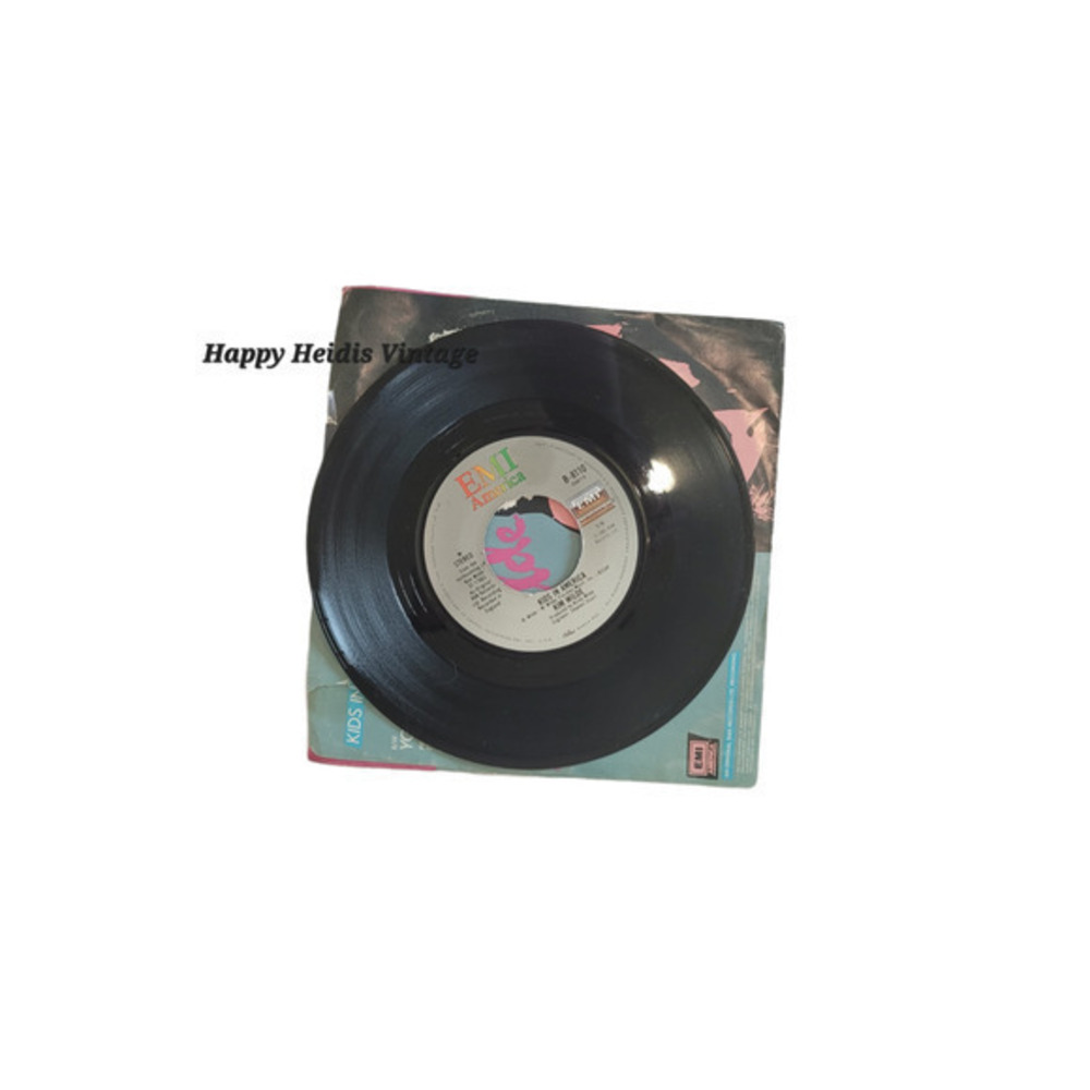 Kim‎ Wild Kids in America, Vinyl 45 1982, EMI America Record 80 Music - Picture 5 of 9